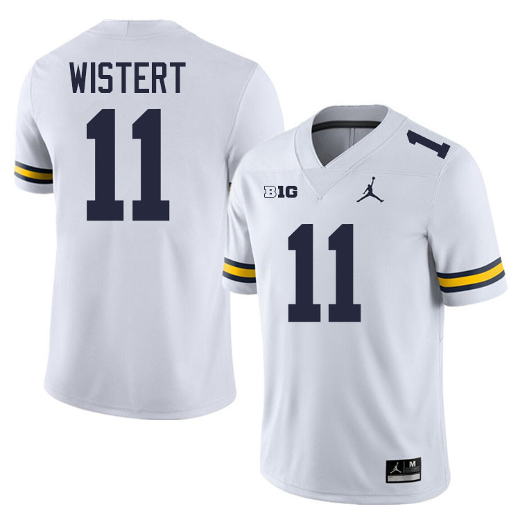 Albert Wistert Michigan Jersey,Michigan Wolverines #11 Albert Wistert Jersey Youth-White